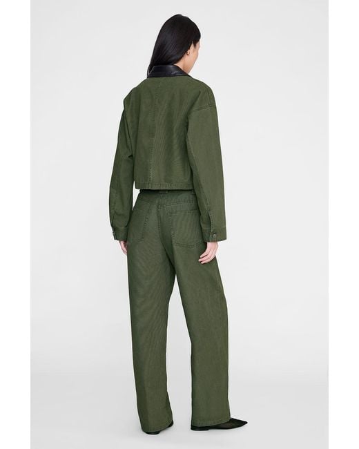 Anine Bing Green Yuma Jacket