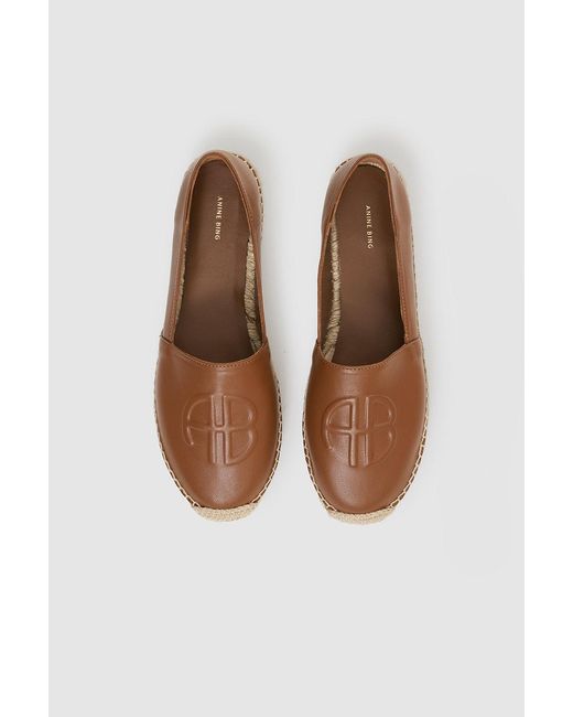 Anine Bing White Paloma Espadrilles