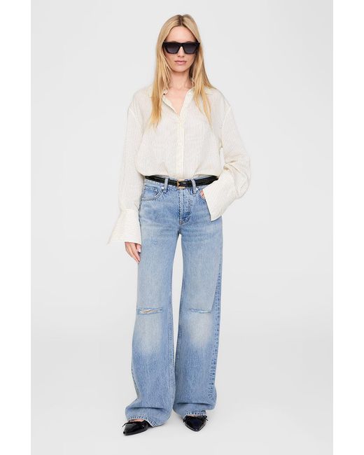 Anine Bing Natural Bridget Shirt