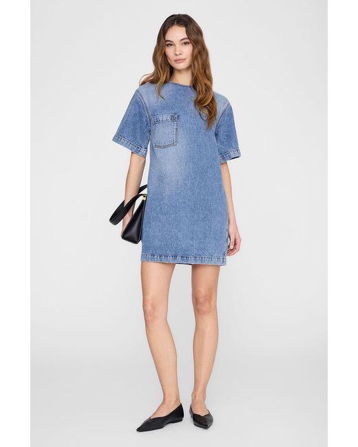 Anine Bing Blue Tulah Dress