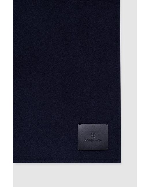 Anine Bing Blue Ava Scarf