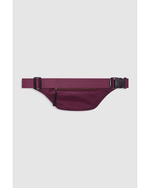 Anine Bing Purple Leon Small Waist Bag Nylon