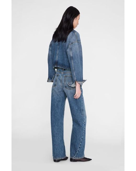 Anine Bing Blue Yuma Jacket