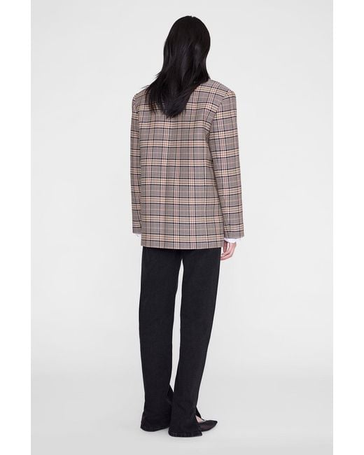 Anine Bing Blue Quinn Blazer