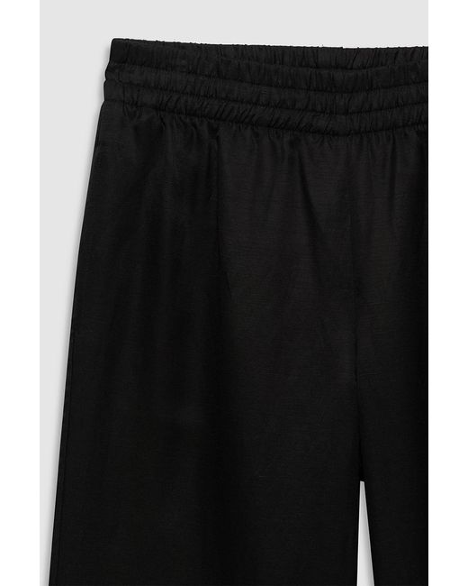 Anine Bing Black Soto Pant