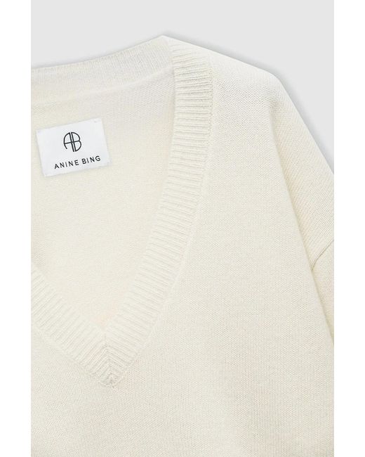 Anine Bing Blue Lee Sweater