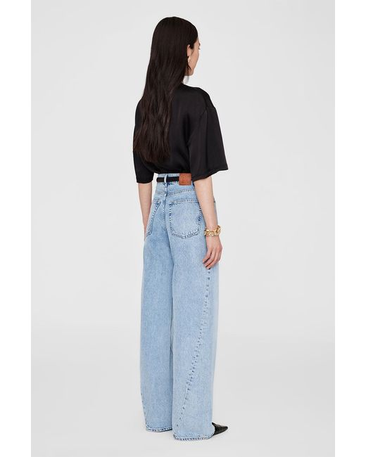 Anine Bing Blue Imogen Top