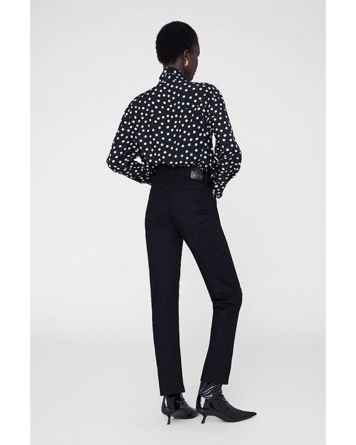 Anine Bing Black Ruby Shirt