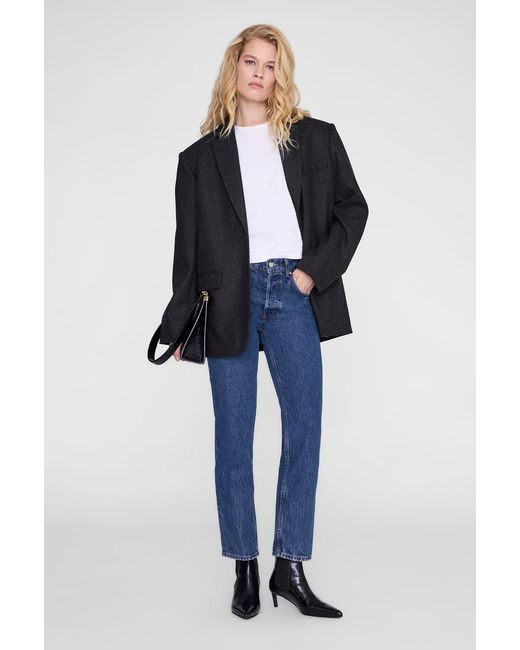 Anine Bing Black Stevie Boots