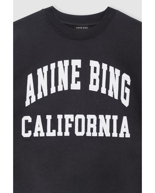 Anine Bing Blue Miles Sweatshirt