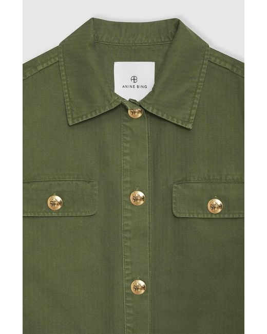 Anine Bing Green Corey Jacket