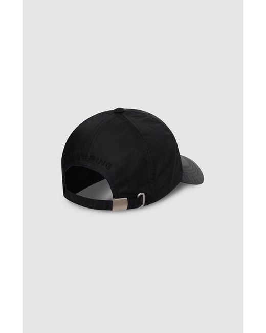 Anine Bing Black Jeremy Baseball Cap Ab Nylon