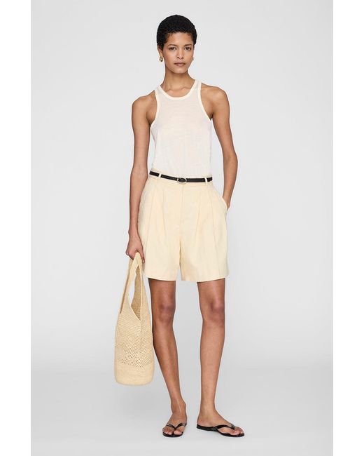 Anine Bing Natural Brice Short