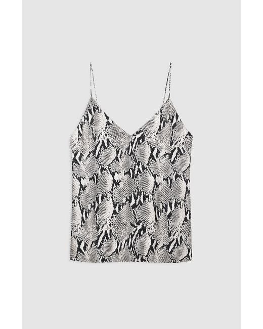 Anine Bing White Ellen Top