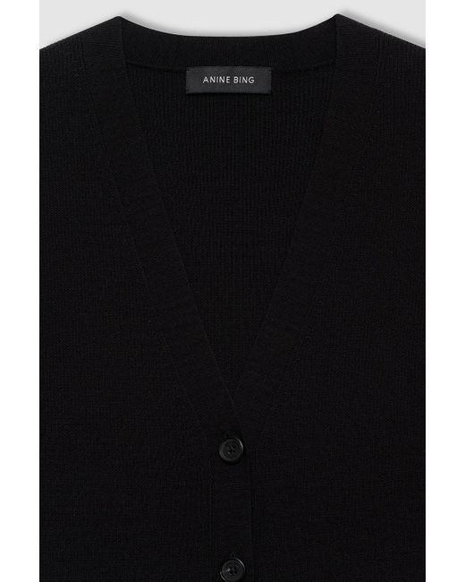 Anine Bing Blue Lawrence Vest