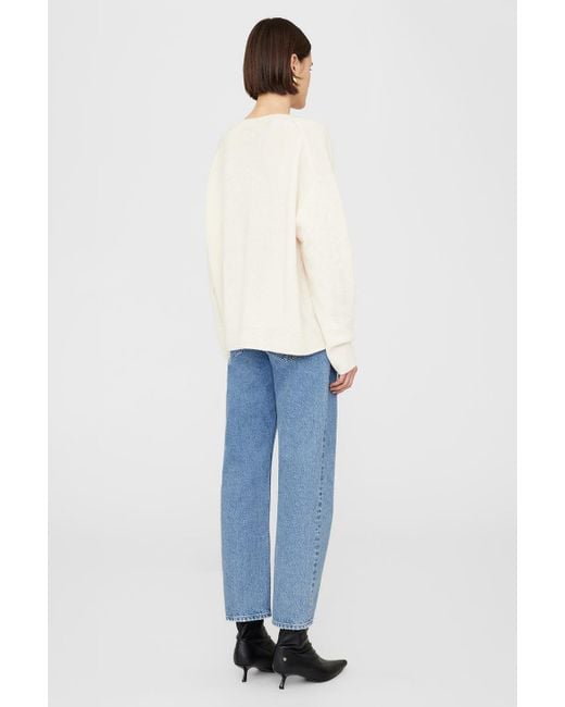 Anine Bing Blue Lee Sweater