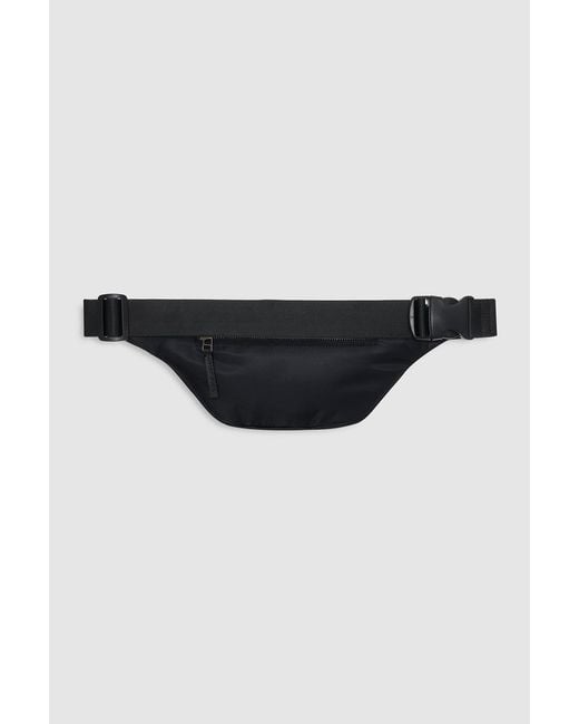 Anine Bing Black Leon Small Waist Bag Nylon
