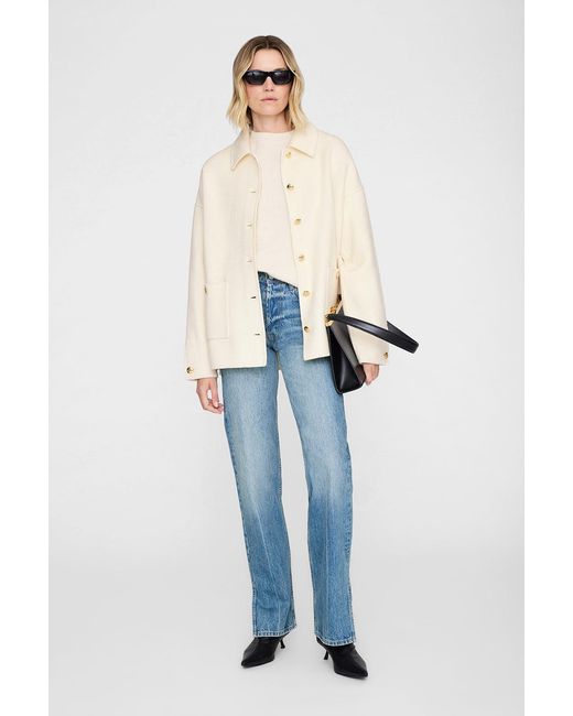 Anine Bing Blue Jackson Sweater