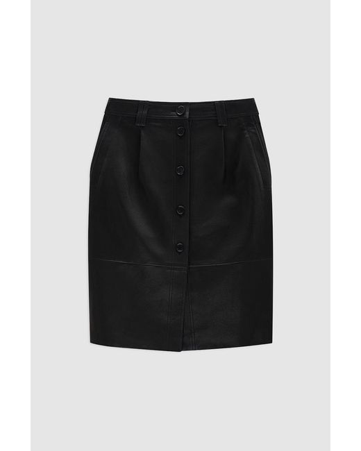 Anine Bing Black Zaire Skirt