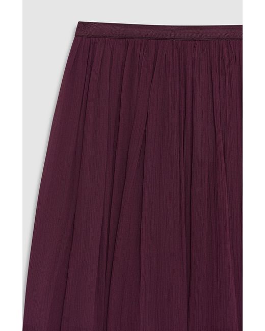 Anine Bing Purple Clementine Skirt