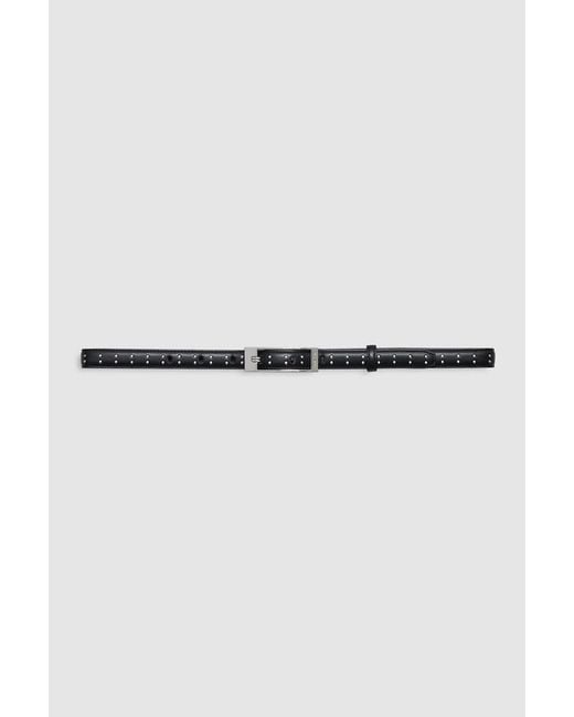 Anine Bing Multicolor Elly Belt Studs Smooth Leather