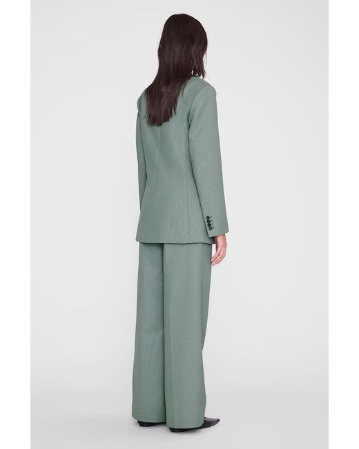 Anine Bing Green Aretha Blazer