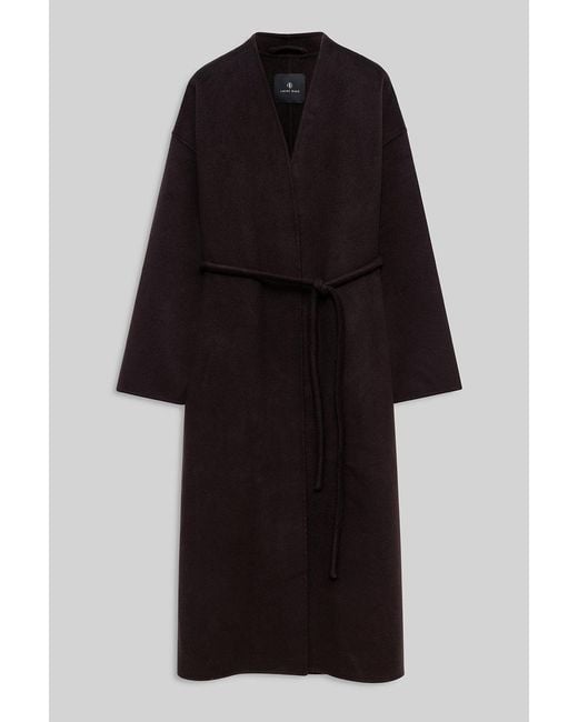 Anine Bing Black Hunter Coat