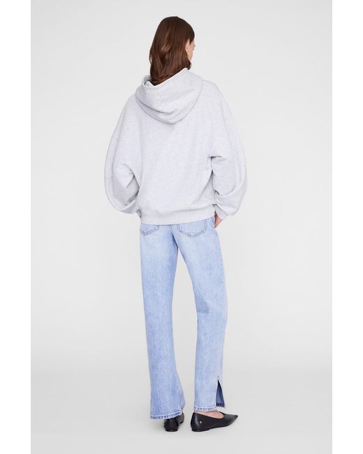 Anine Bing Blue Harvey Sweatshirt New Classic