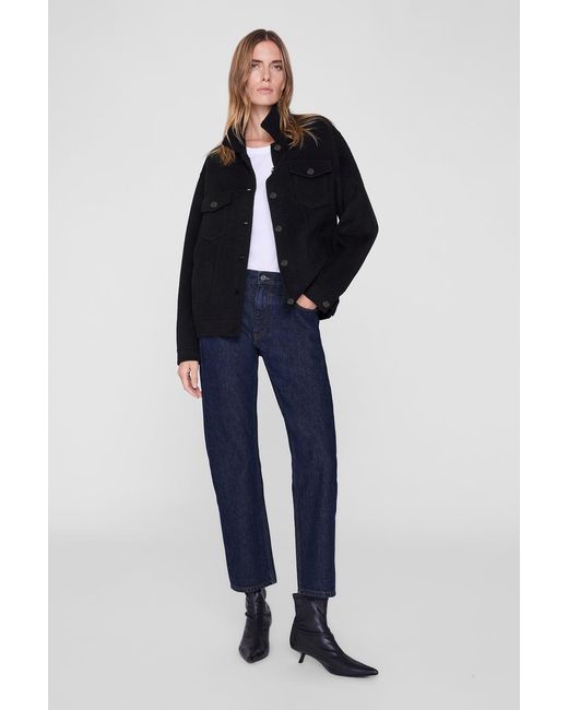 Anine Bing Blue Rory Jacket