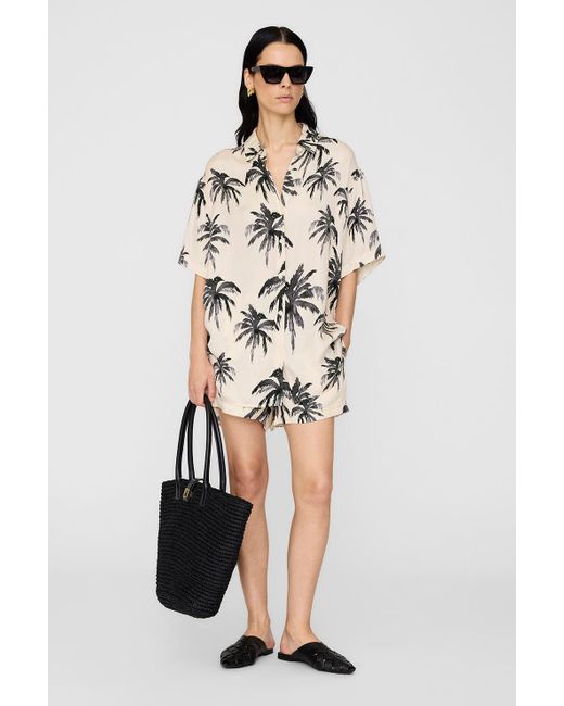 Anine Bing White Kam Short