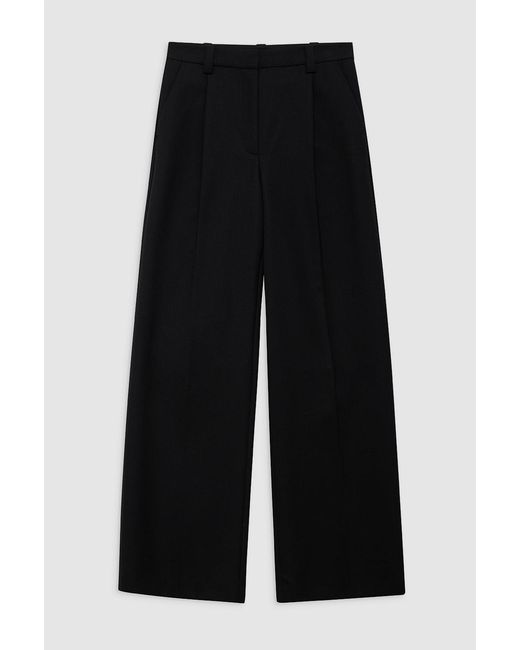 Anine Bing White Trent Trouser