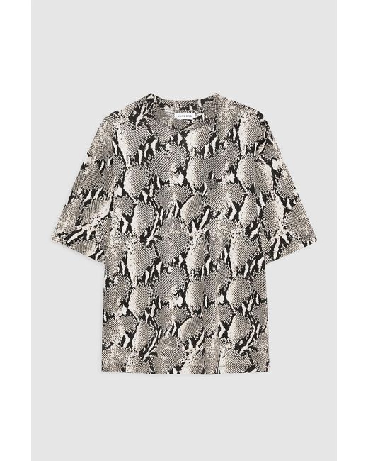 Anine Bing Blue Avi Tee