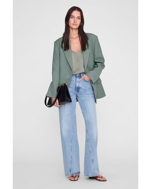 Anine Bing Blue Lea Top