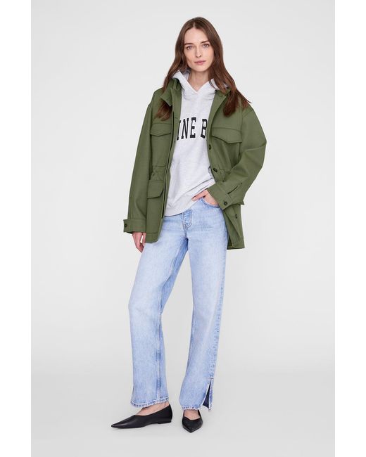 Anine Bing Blue Harvey Sweatshirt New Classic