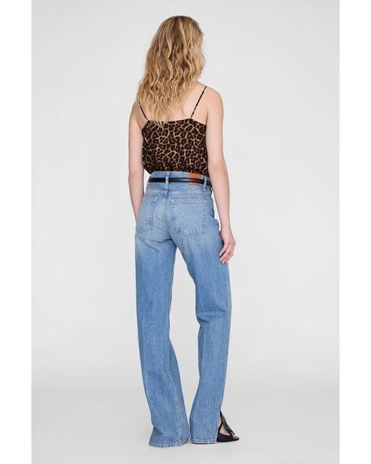 Anine Bing Blue Ellen Top