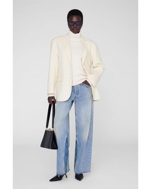 Anine Bing Blue Idra Sweater