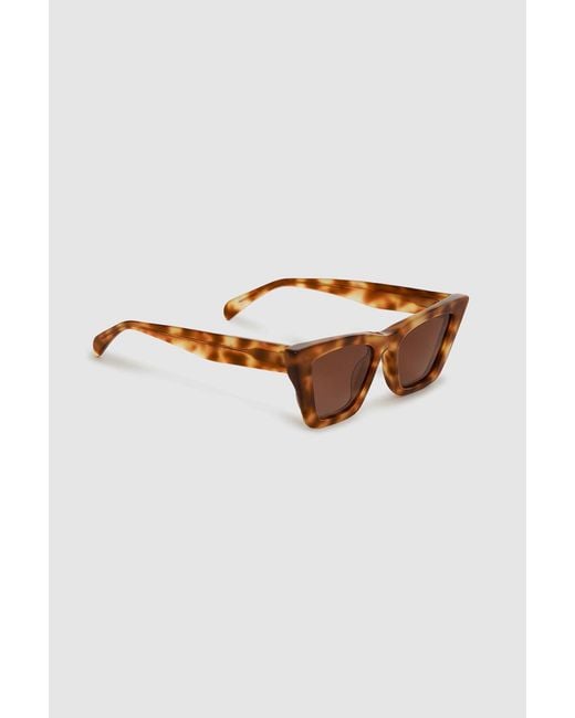 Anine Bing Brown Lille Sunglasses