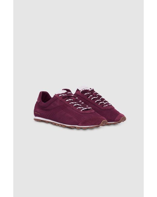 Anine Bing Purple Juna Sneakers