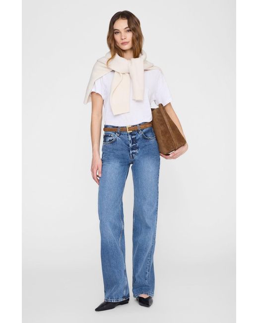 Anine Bing White Nicola Belt