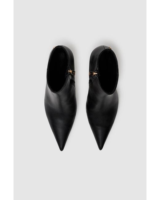 Anine Bing Black Hilda High Heel Boots