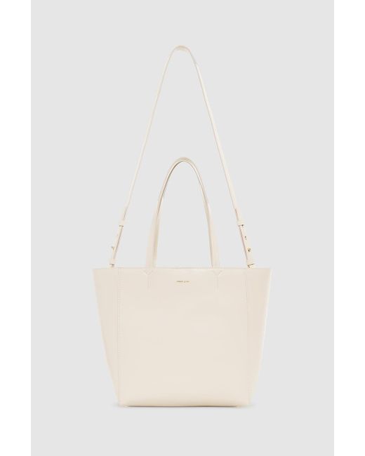 Anine Bing Natural Small Elly Tote