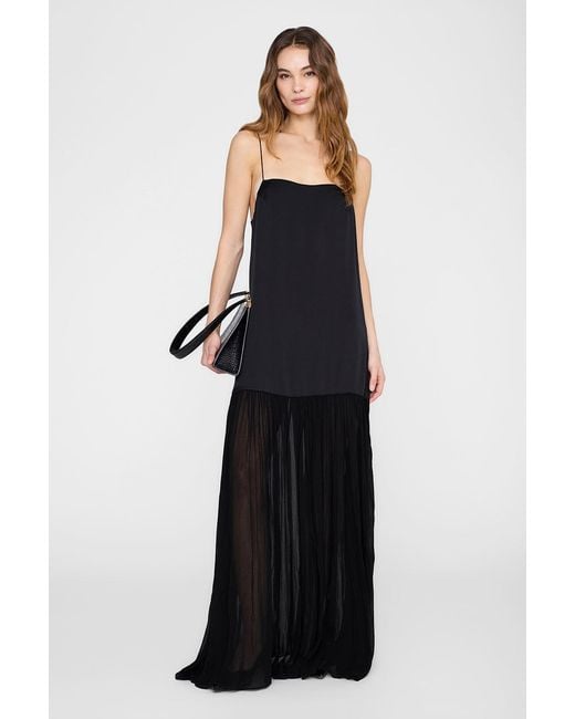 Anine Bing Black Clementine Dress