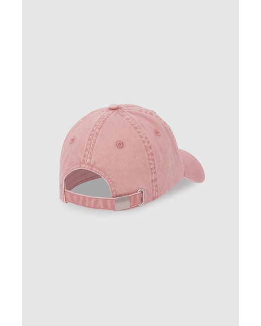 Anine Bing Pink Jeremy Baseball Cap Los Angeles University