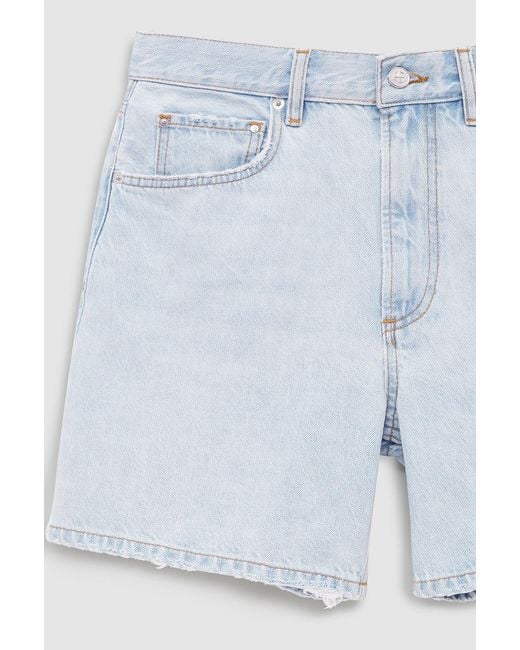 Anine Bing White Delaney Short