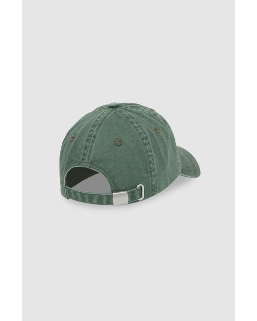 Anine Bing Green Jeremy Baseball Cap New York University