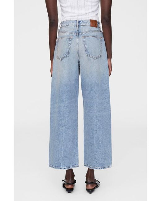 Anine Bing Heath Jean in Blue | Lyst
