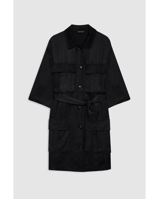 Anine Bing Black Geri Dress