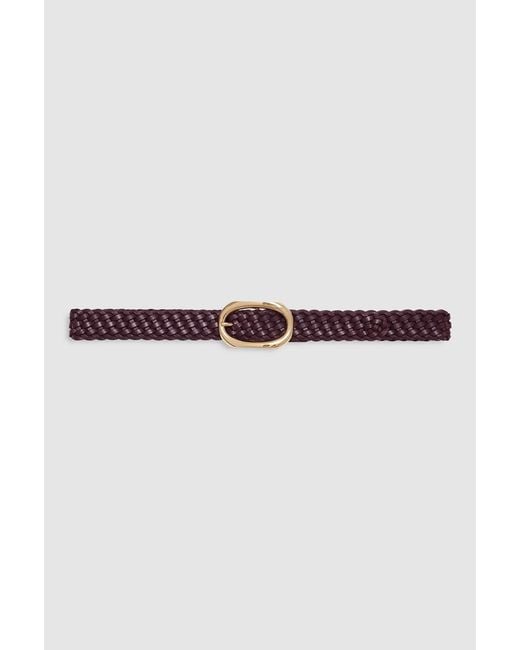 Anine Bing Multicolor Signature Link Belt Braided