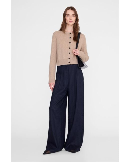 Anine Bing Blue Joye Cardigan