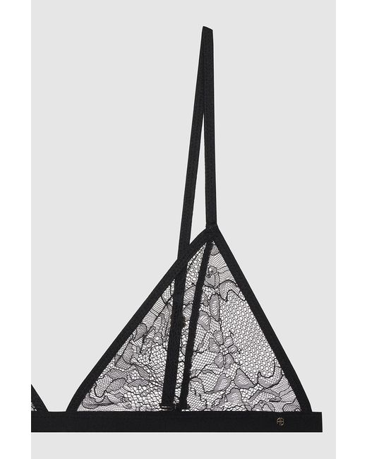 Anine Bing Black Eileen Bra